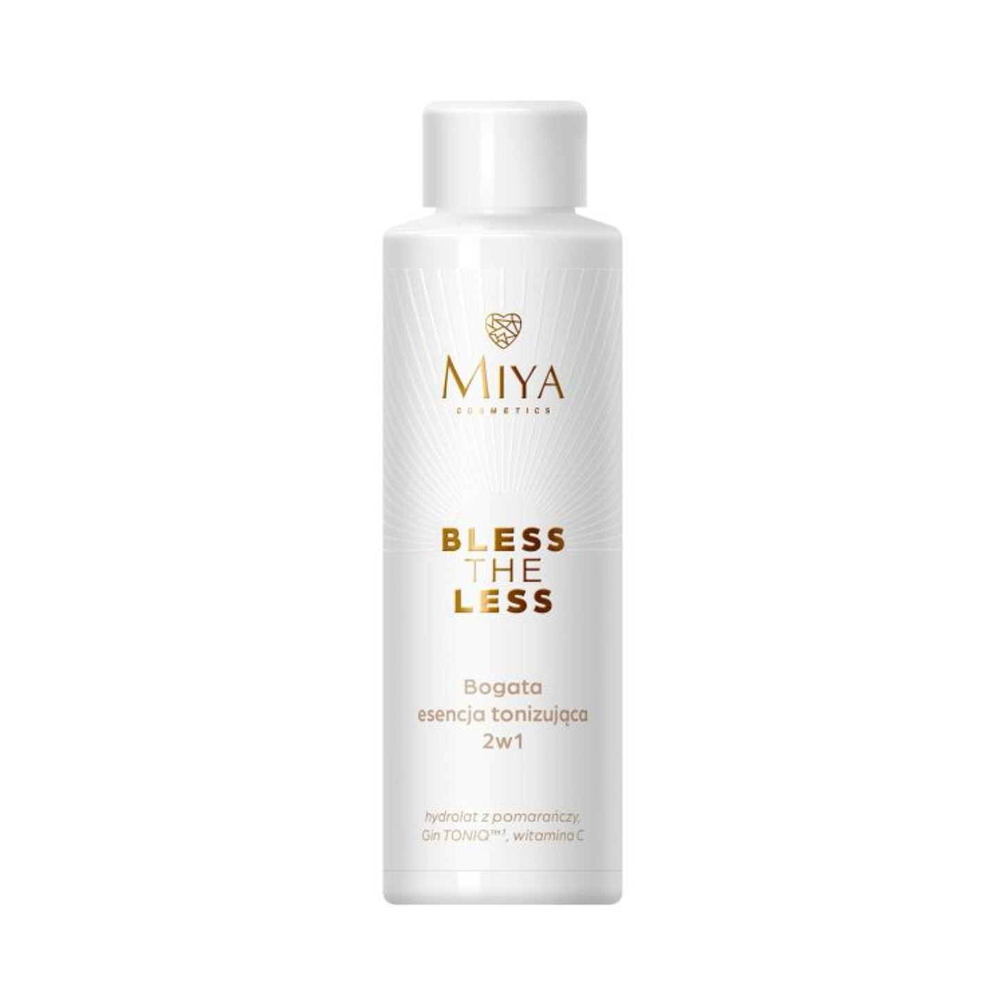 Miya Cosmetics BLESS THE LESS bogata esencja tonizująca 2w1, 100 ml