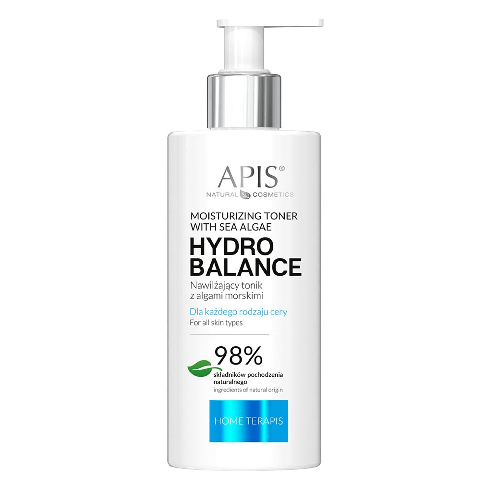 Apis HYDRO BALANCE Home terApis Nawilżający tonik z algami morskimi / 300 ml