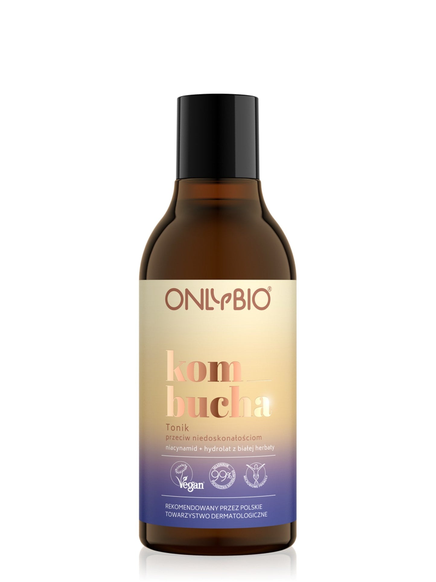 ONLYBIO Kombucha Tonik do twarzy przeciw niedoskonałościom, 300 ml