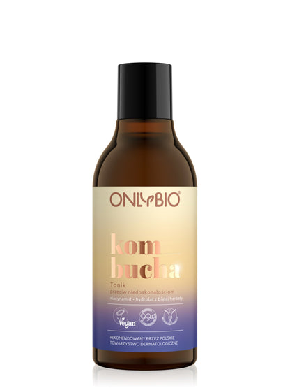 ONLYBIO Kombucha Tonik do twarzy przeciw niedoskonałościom, 300 ml