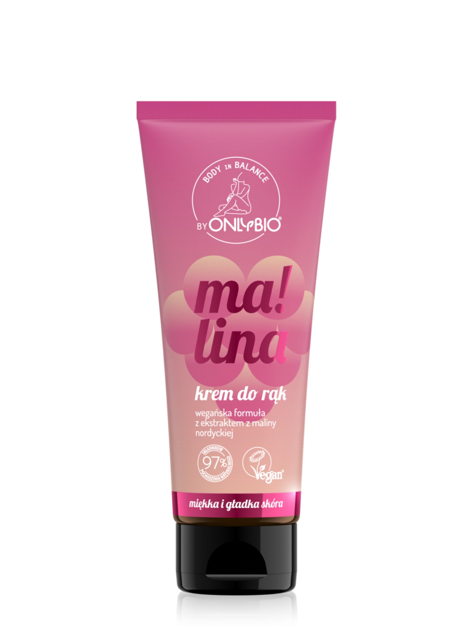 OnlyBio Body in Balance by ONLYBIO Krem do rąk Malina 50 ml