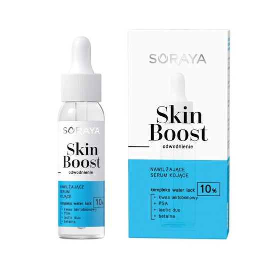 Soraya SKIN BOOST nawilżające serum kojące – odwodnienie, 30 ml