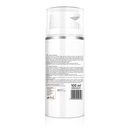 Apis ADENO-C Flash Glow Energetyzujący krem do twarzy z witaminą C i adenozyną / 100 ml — opakowanie