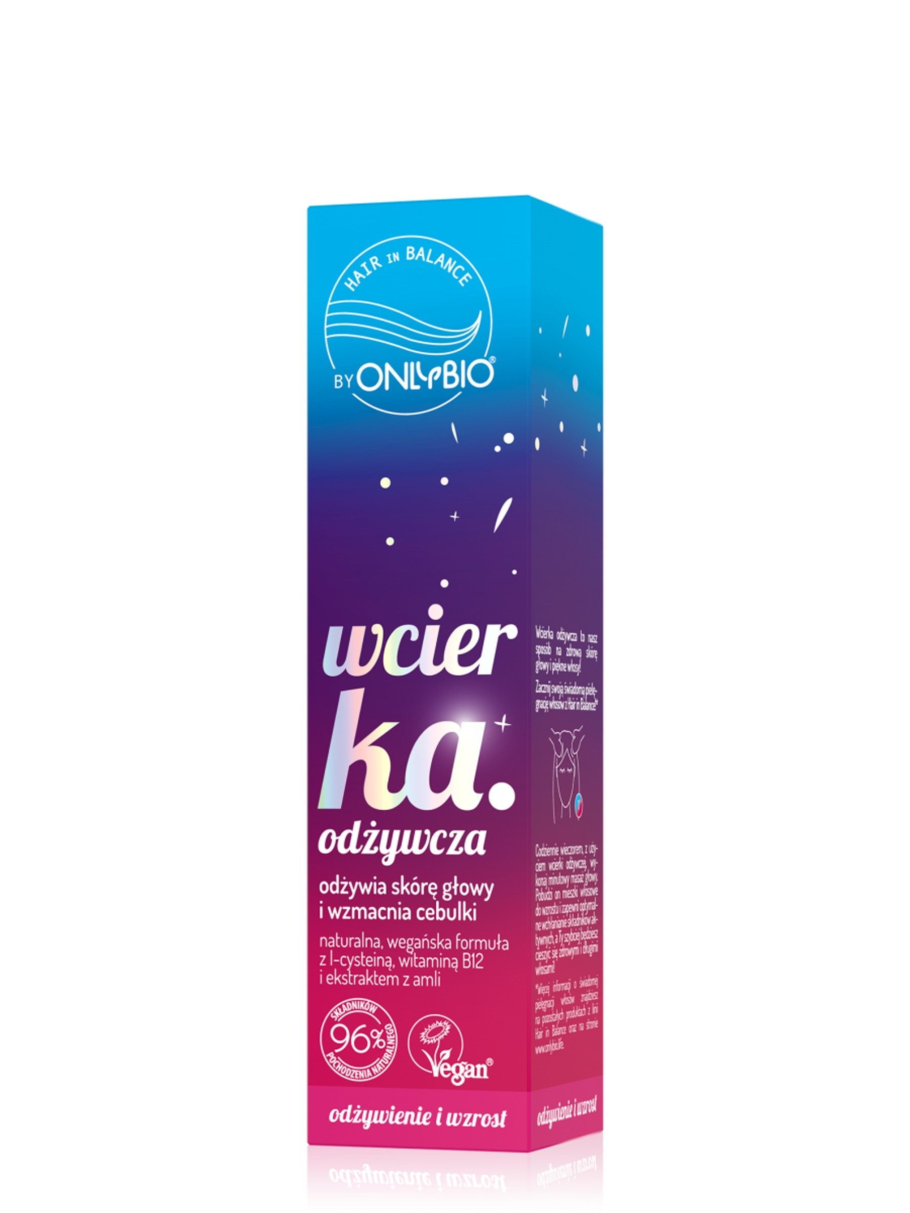OnlyBio Hair in Balance by ONLYBIO Wcierka odżywcza 100ml