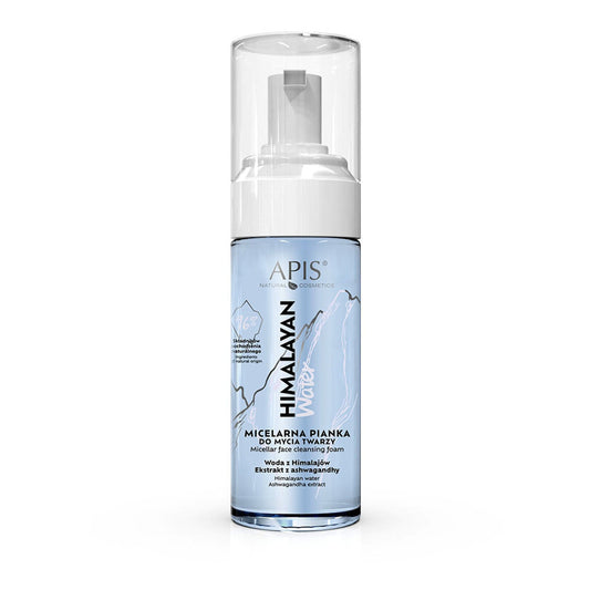 Apis HIMALAYAN WATER Micelarna pianka do mycia twarzy / 150 ml