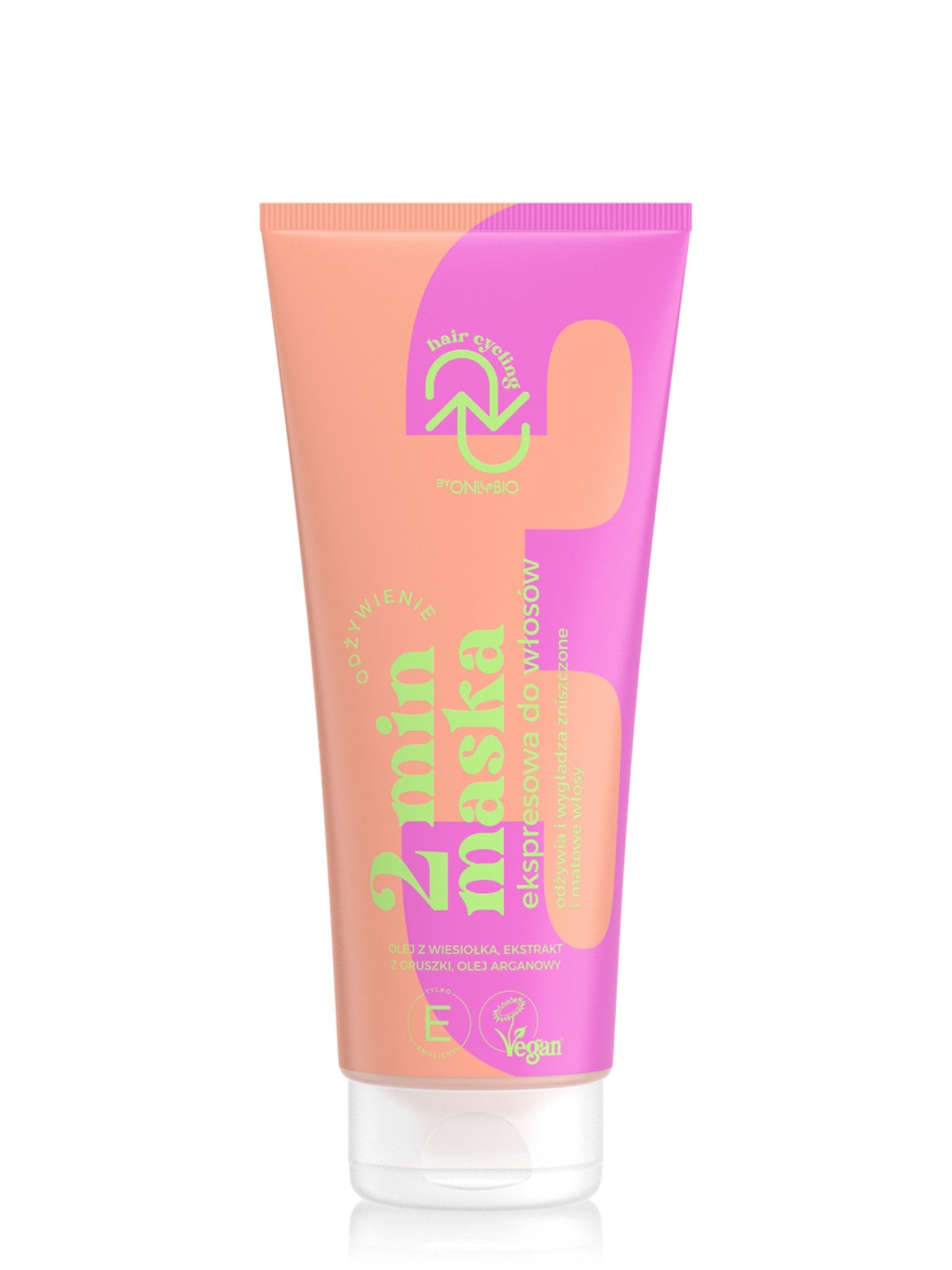 OnlyBio Hair Cycling by ONLYBIO Odżywienie 2 minutowa maska ekspresowa do włosów 200ml