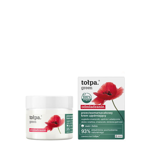 TOŁPA green odmładzanie przeciwzmarszczkowy krem ujędrniający, dzień, 50 ml