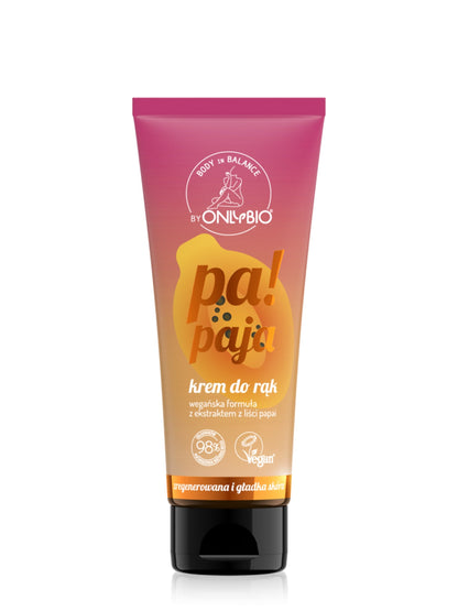OnlyBio Body in Balance by ONLYBIO Krem do rąk Papaja 50 ml