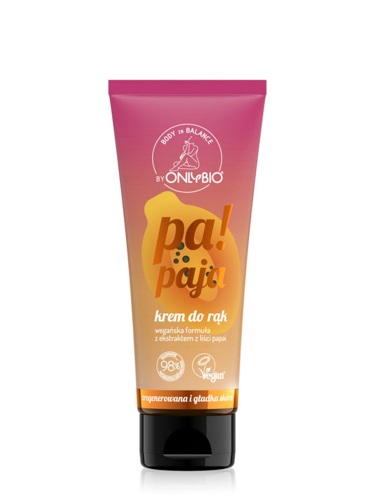 OnlyBio Body in Balance by ONLYBIO Krem do rąk Papaja 50 ml