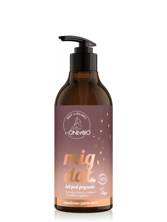 OnlyBio Body in Balance by ONLYBIO Żel pod prysznic Migdał 400 ml