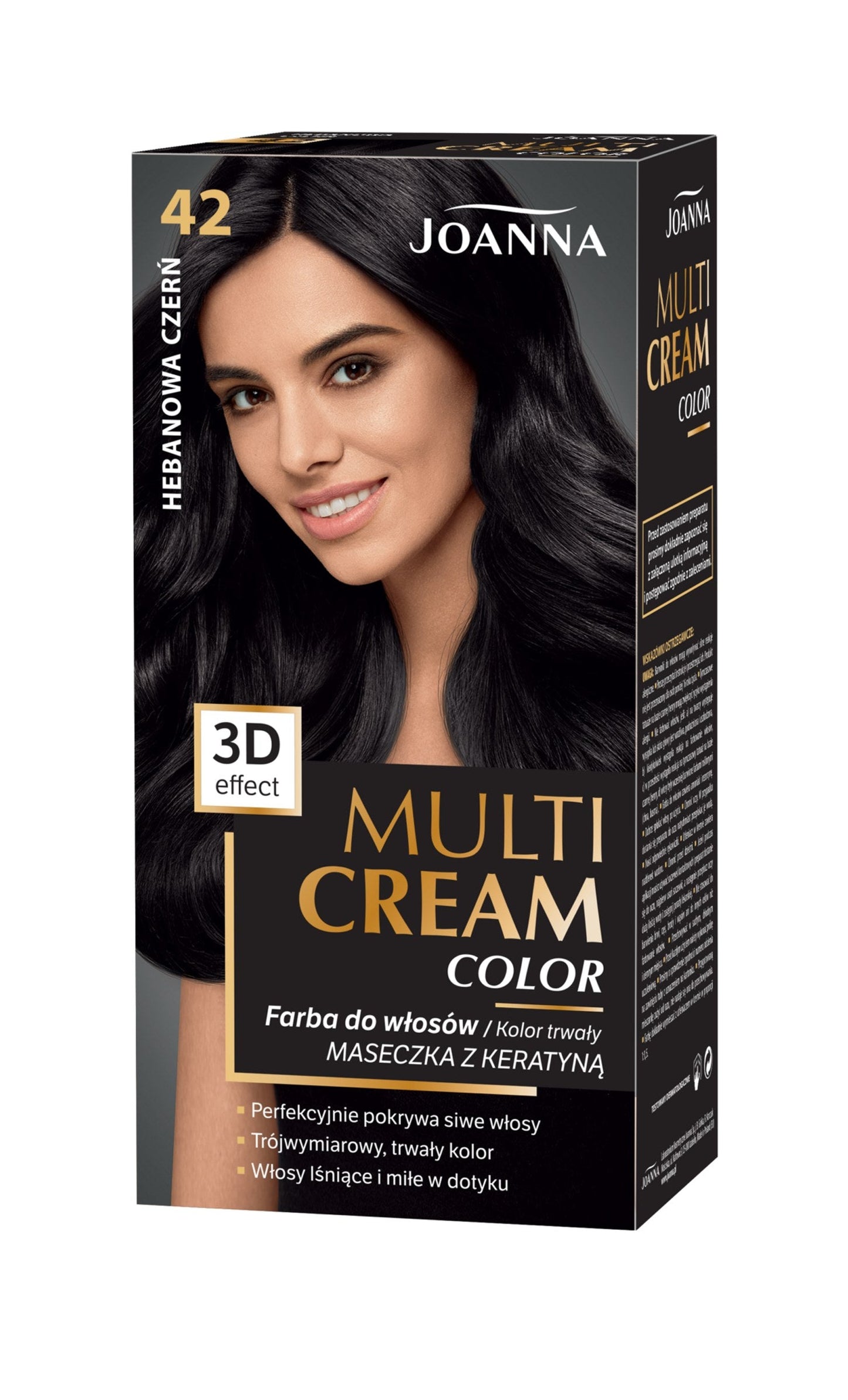 Joanna Multi Cream Color 42 – Hebanowa Czerń