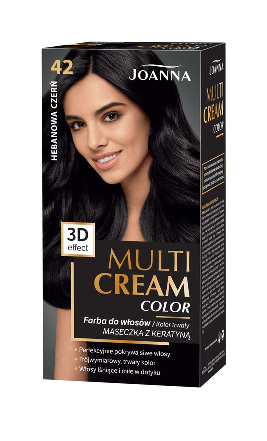 Joanna Multi Cream Color 42 – Hebanowa Czerń
