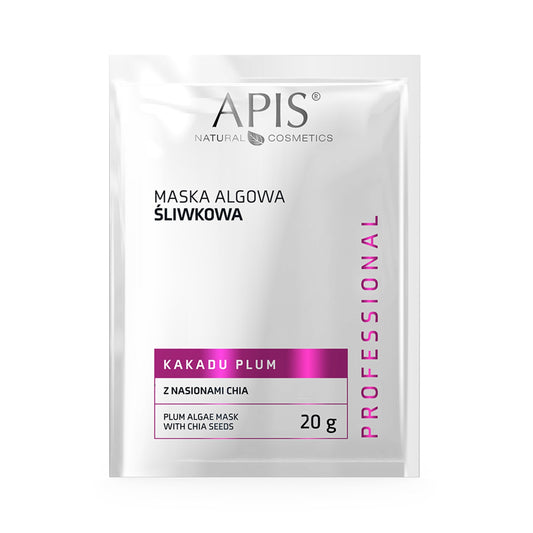 Apis KAKADU PLUM Śliwkowa maska algowa z nasionami chia / 20 g