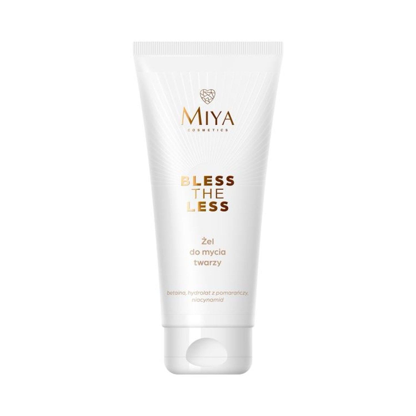 Miya Cosmetics BLESS THE LESS żel do mycia twarzy, 150 ml