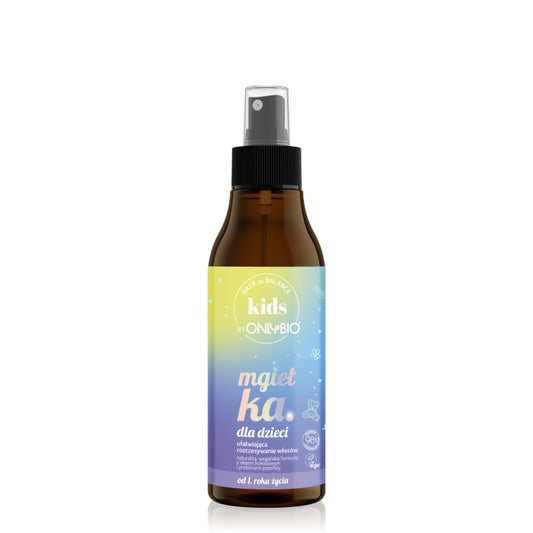 OnlyBio Hair in Balance Kids by ONLYBIO Mgiełka dla dzieci ułatwiająca rozczesywanie włosów, 150 ml