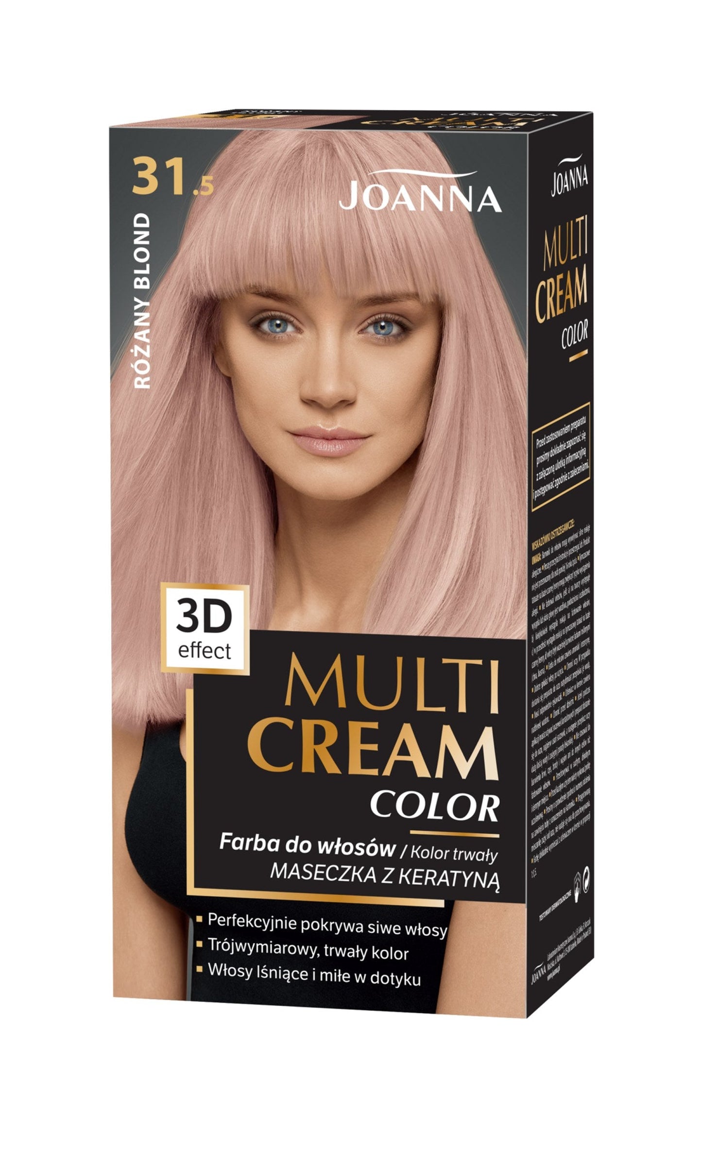 Joanna Multi Cream Color 31.5 – Różany Blond