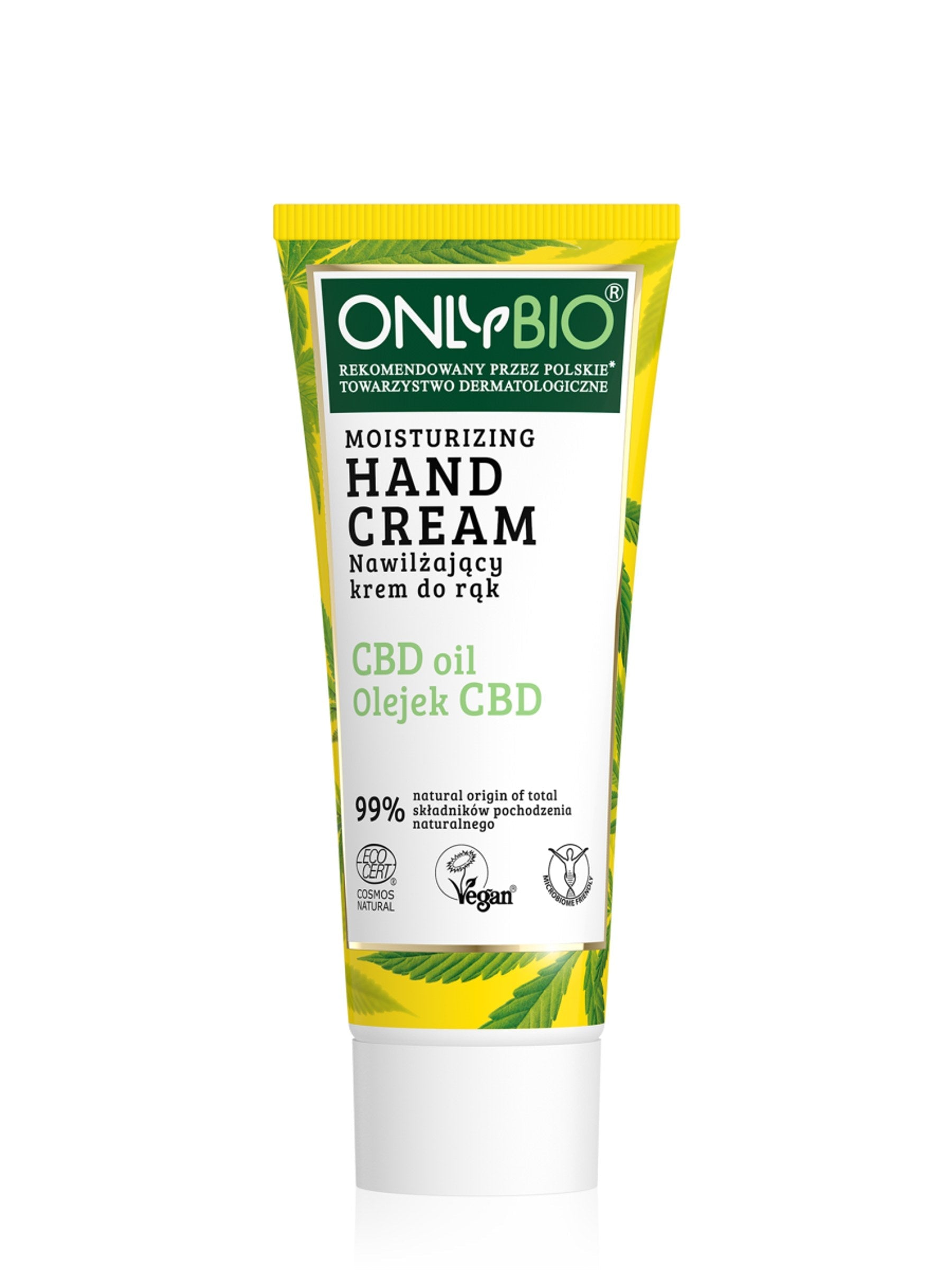 OnlyBio Hand in Balance by ONLYBIO nawilżający krem do rąk CBD Oil, 75 ml
