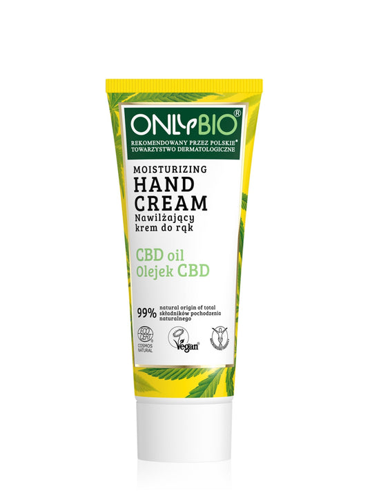 OnlyBio Hand in Balance by ONLYBIO nawilżający krem do rąk CBD Oil, 75 ml