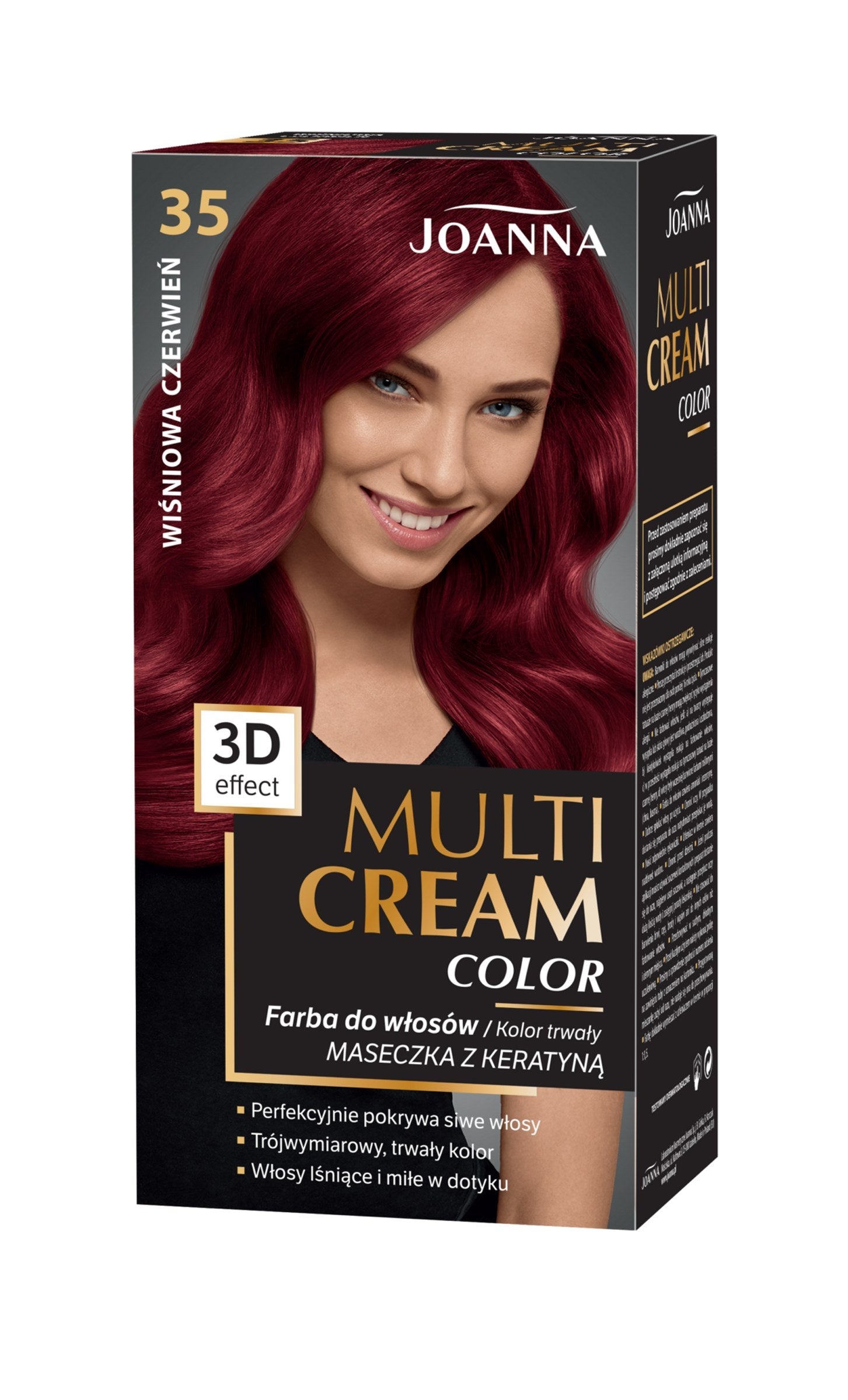 Joanna Multi Cream Color 35 – Wiśniowa Czerwień