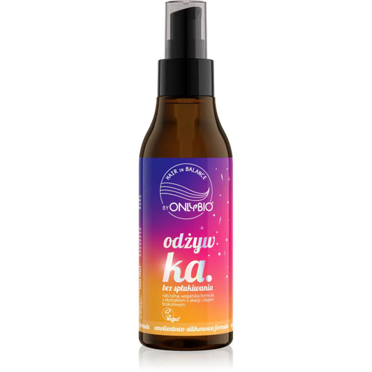 OnlyBio Hair in Balance by ONLYBIO Odżywka bez spłukiwania emolientowo-silikonowa, 150 ml