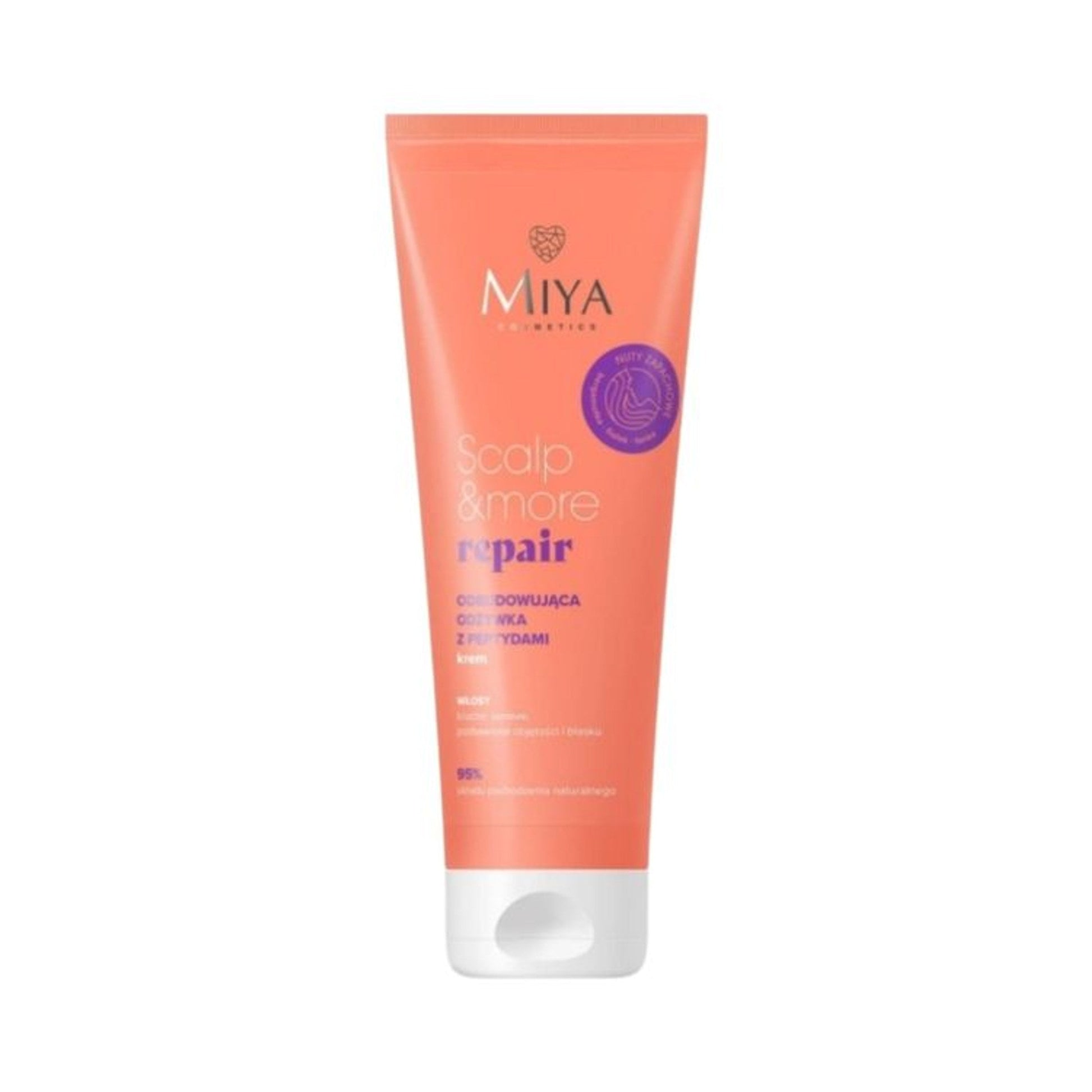 Miya Cosmetics Scalp&more Repair odbudowująca odżywka z peptydami, 200 ml