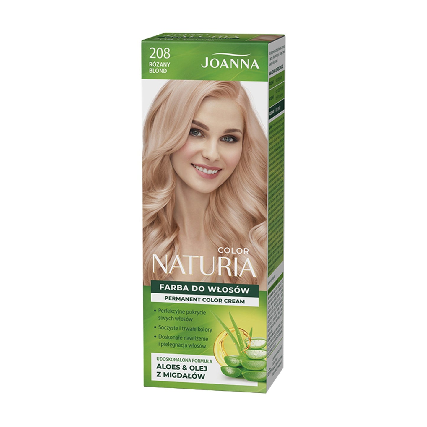 Joanna Naturia Color 208 – Różany Blond