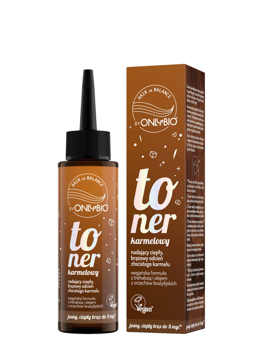 OnlyBio Hair in Balance by ONLYBIO Toner Karmelowy 100 ml