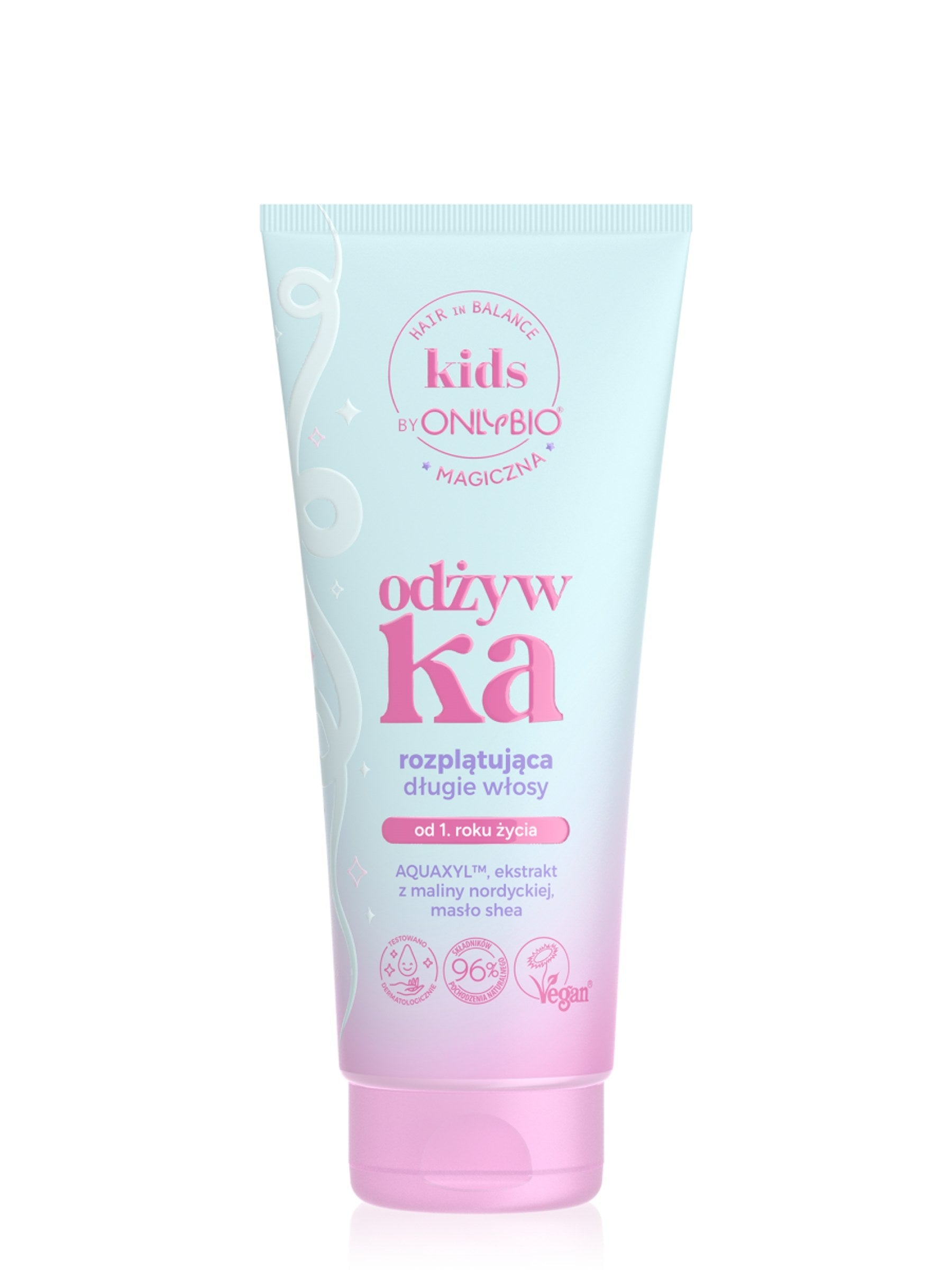 OnlyBio Hair in Balance Kids by ONLYBIO Magiczna odżywka rozplątująca długie włosy 200 ml