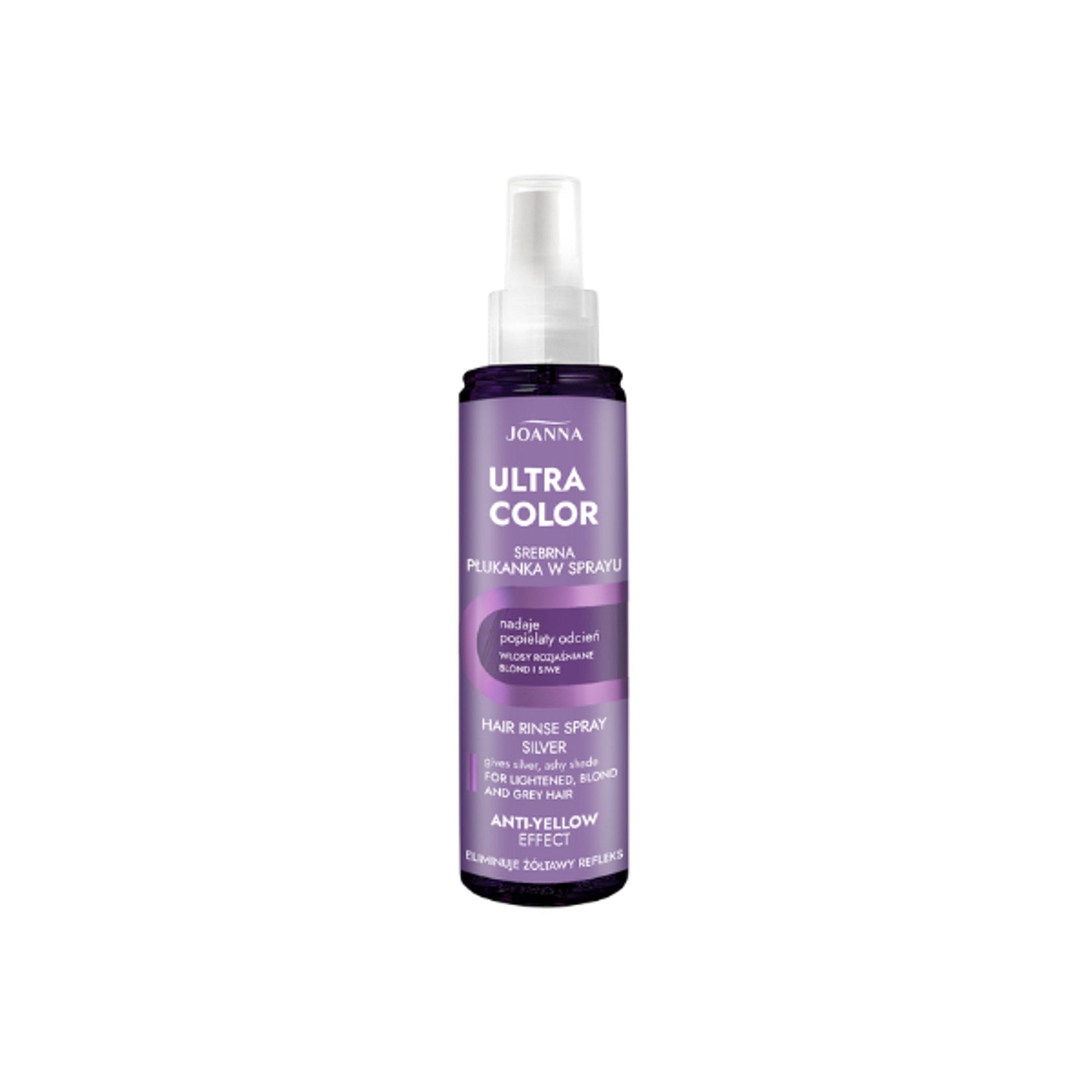 Joanna Ultra Color System – Płukanka do Włosów w Sprayu Srebrna 150 ml
