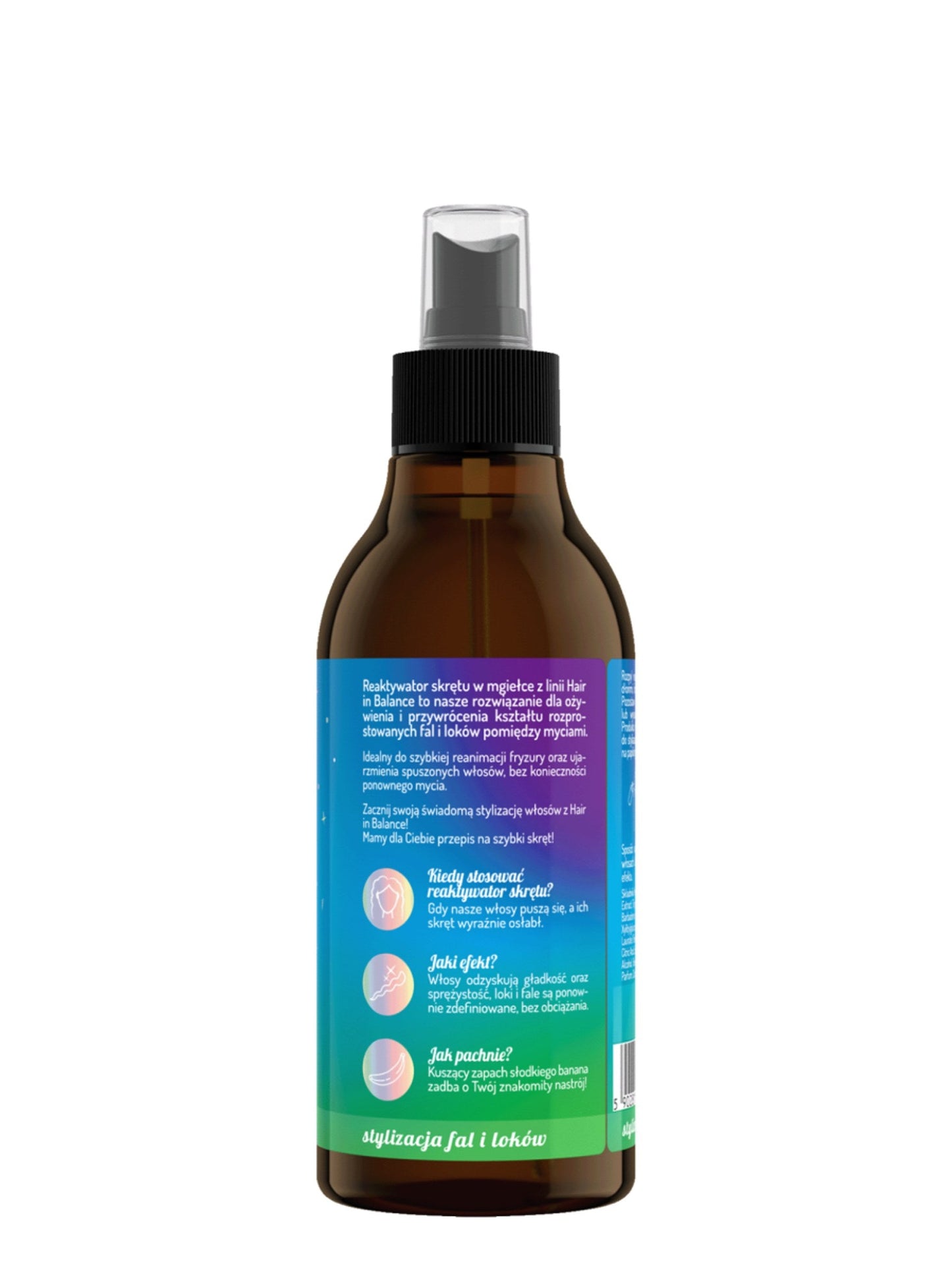 OnlyBio Hair in Balance by ONLYBIO Reaktywator skrętu w mgiełce, 300 ml — opakowanie