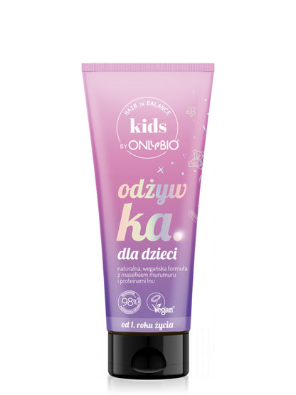 OnlyBio Hair in Balance Kids by ONLYBIO Odżywka dla dzieci, 200 ml