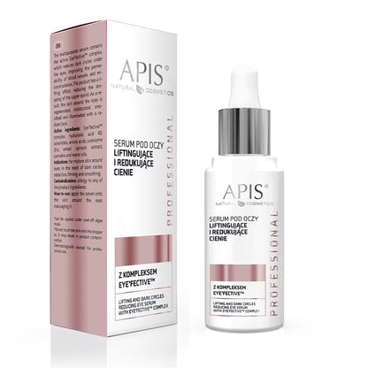 Apis Serum pod oczy liftingujące i redukujące cienie z kompleksem Eye'fectiveTM complex / 30 ml