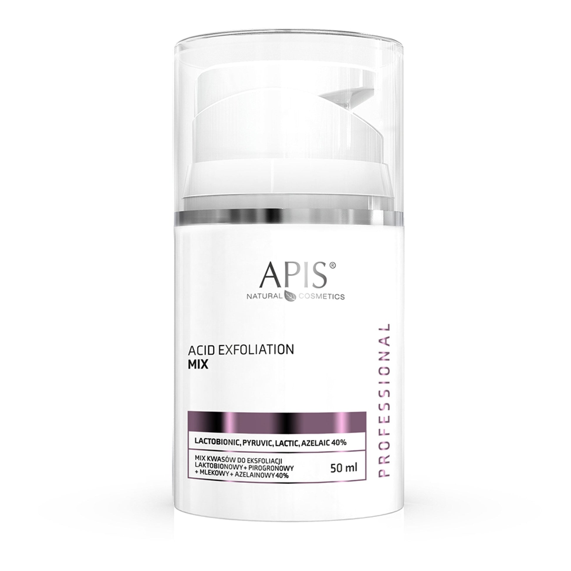 Apis MIX KWASÓW 40 % lakto. + proro. + mlek. + azel / 50 ml