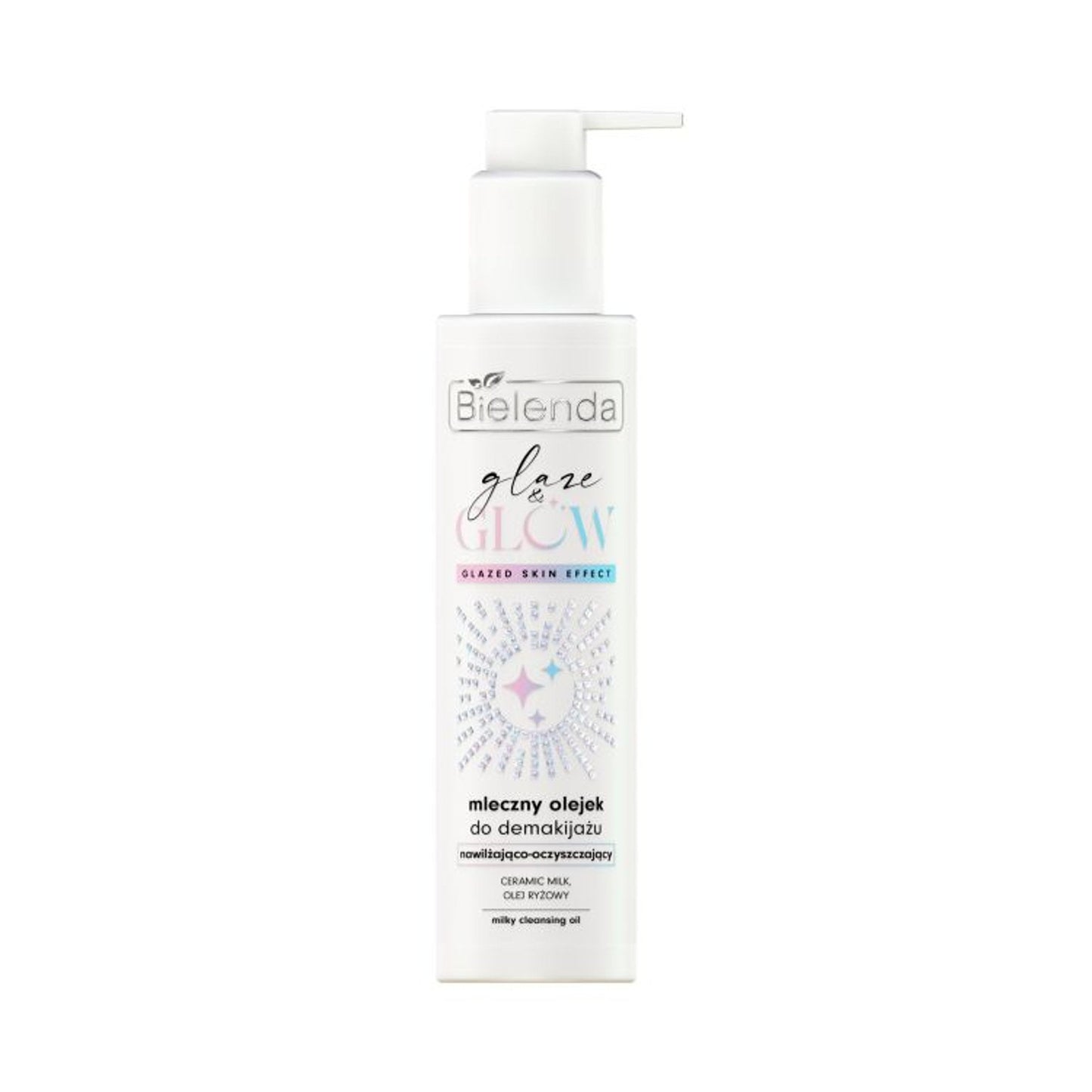 Bielenda GLAZE & GLOW mleczny olejek do demakijażu, 100 ml