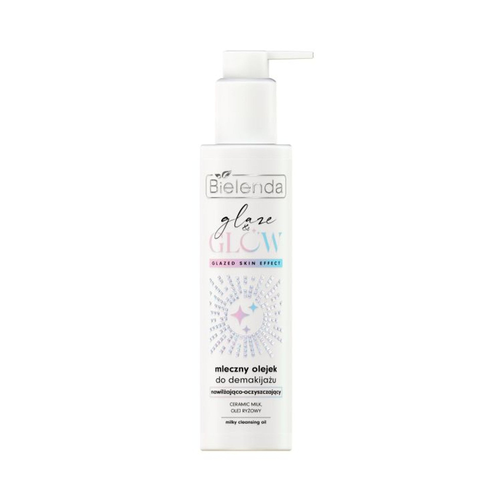 Bielenda GLAZE & GLOW mleczny olejek do demakijażu, 100 ml